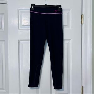 Abercrombie & Fitch leggings navy and pink S